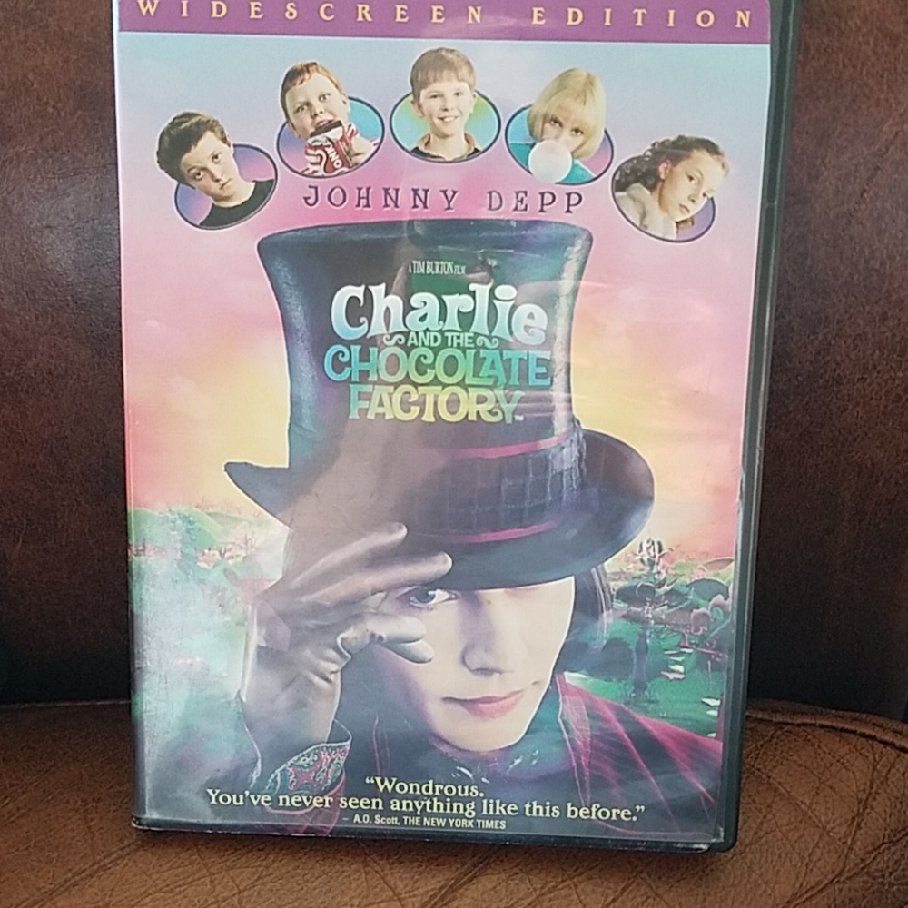 Charlie and the Chocolate Factory DVD